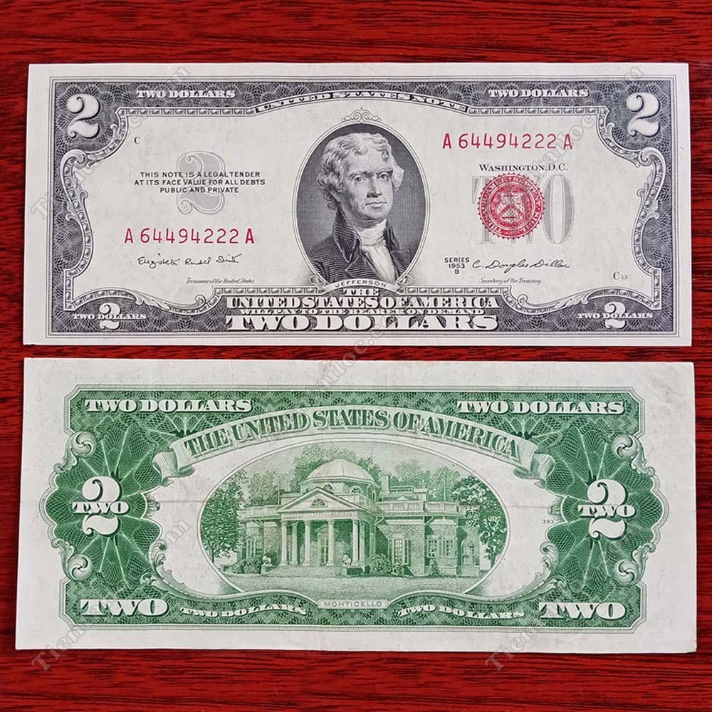 2-usd-1953 2 usd 1953